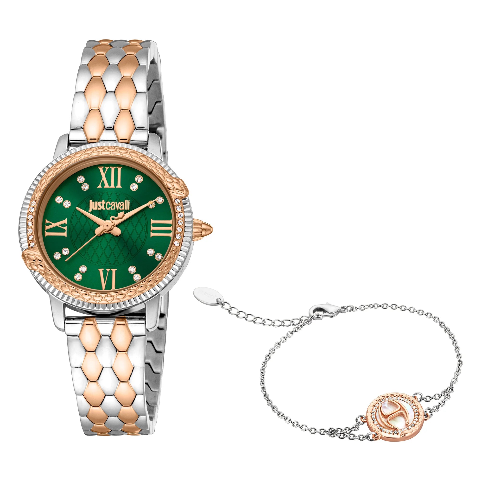 Just Cavalli Just Cavalli SET Viperized Two Tones RG Bottle Green
