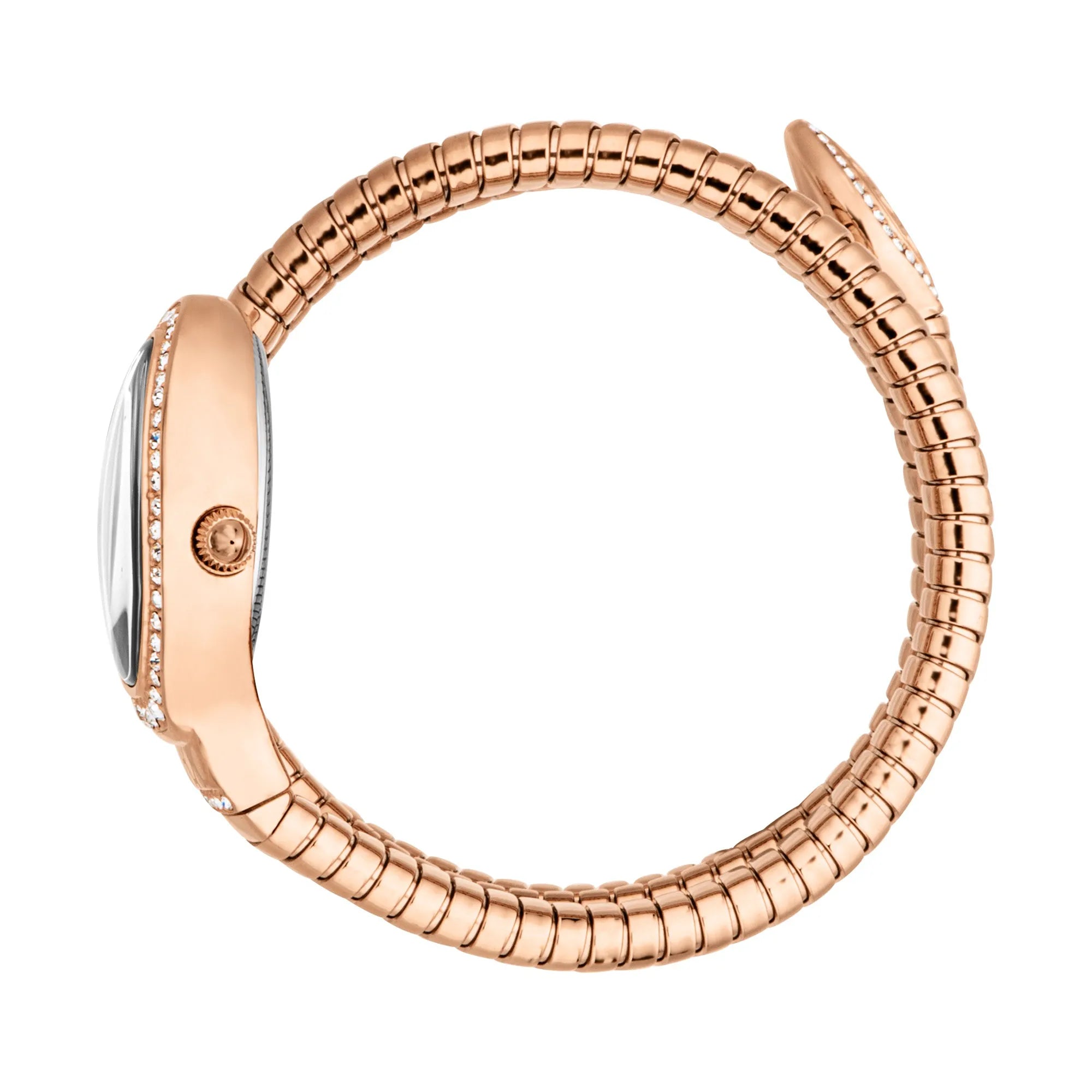 Just Cavalli Just Cavalli Signature Snake Carezza Rose Gold Silver — immagine 3
