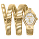 Just Cavalli Signature Snake Faszinierendes Gelbgold Silber
