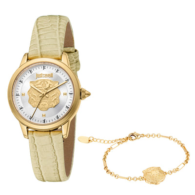 Just Cavalli SET Dolce Leder Creme